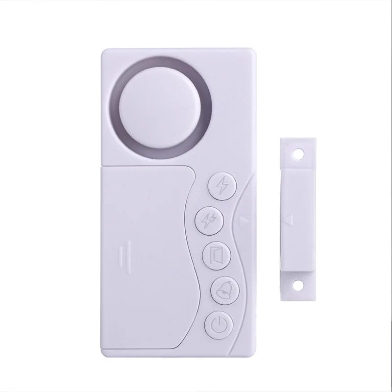 Wireless Door & Window Alarm 108dB – Magnetic Security Sensor for Home & Office