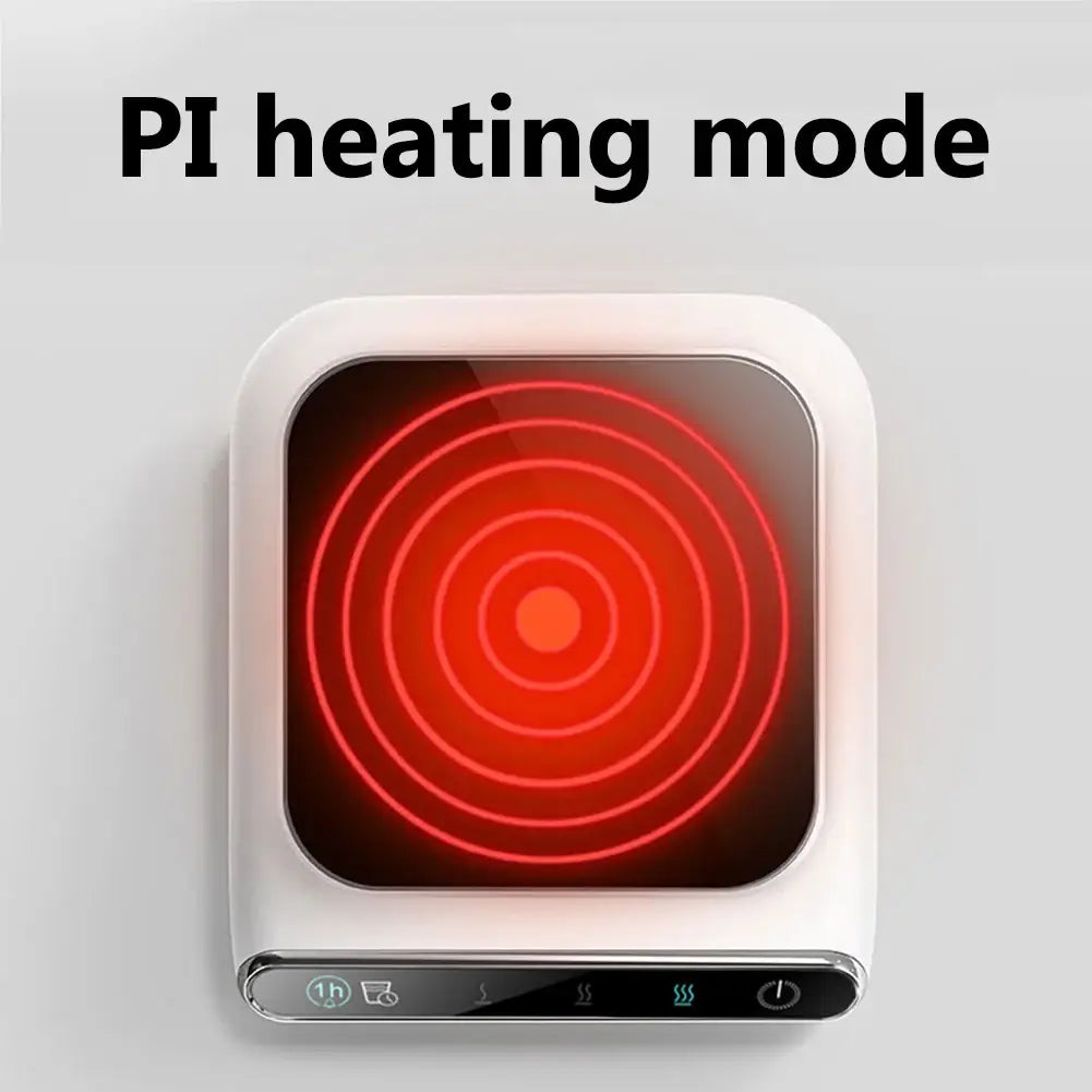 Coffee Mug Warmer with Red Heating Mode