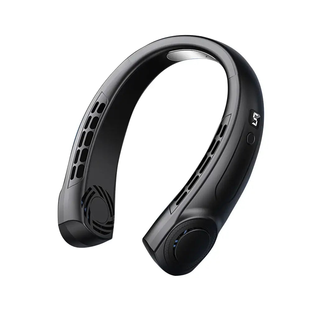 Black standard Portable Neck Fan for Personal Cooling